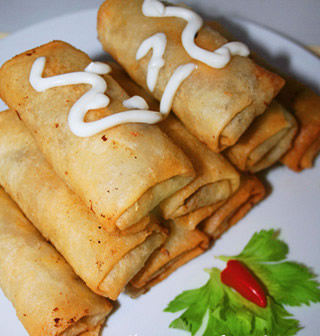 芝士香蕉卷的做法 芝士香蕉卷的做法