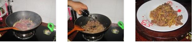 黑椒牛肉炒芹菜的做法圖文步驟