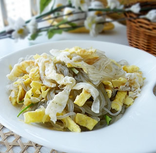 金銀燴粉絲的做法 金銀燴粉絲的做法