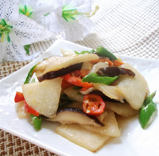 清炒沙葛片的做法 清炒沙葛片的做法