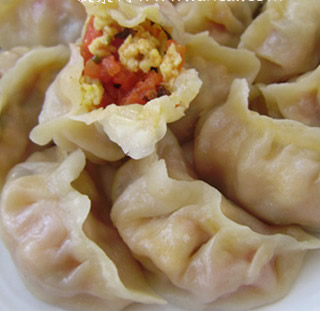 西紅柿雞蛋蒸餃的做法 西紅柿雞蛋蒸餃的做法