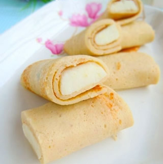 香蕉山藥卷的做法 香蕉山藥卷的做法