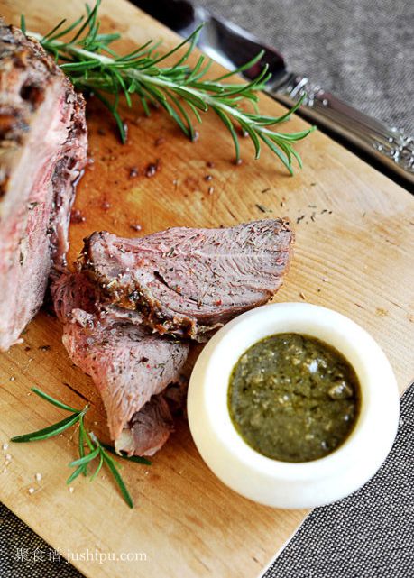 解析西餐 烤澳洲去骨網(wǎng)紋羊腿的做法 www.sk010.cn