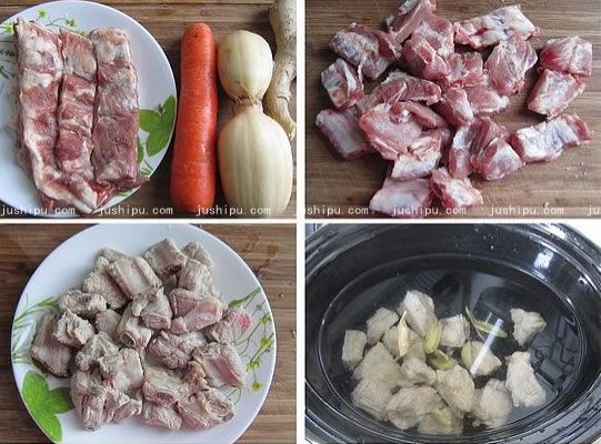 排骨蓮藕湯的做法 www.sk010.cn