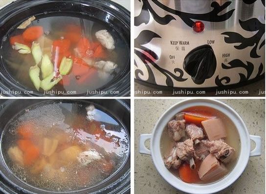 排骨蓮藕湯的做法 www.sk010.cn