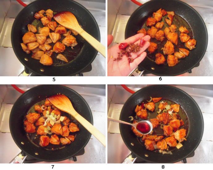 栗子燒雞翅的做法 www.sk010.cn