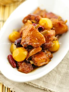 葷菜 栗子燒雞翅的做法 葷菜 栗子燒雞翅的做法