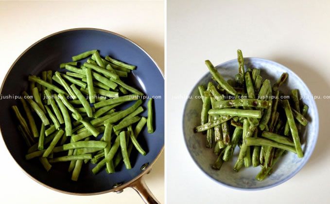 少油版干煸豆角的做法 www.sk010.cn