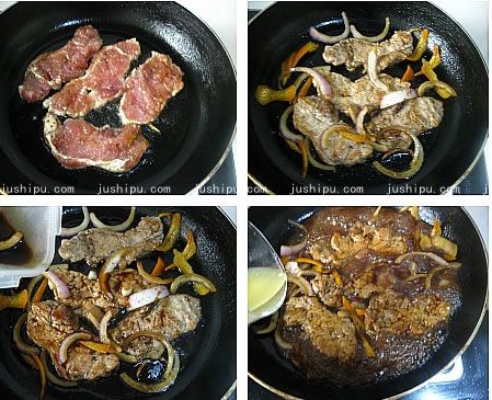 橙汁豬扒的做法 www.sk010.cn