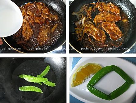 橙汁豬扒的做法 www.sk010.cn