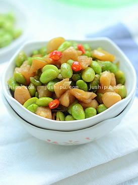 蘿卜干炒毛豆的做法 蘿卜干炒毛豆的做法