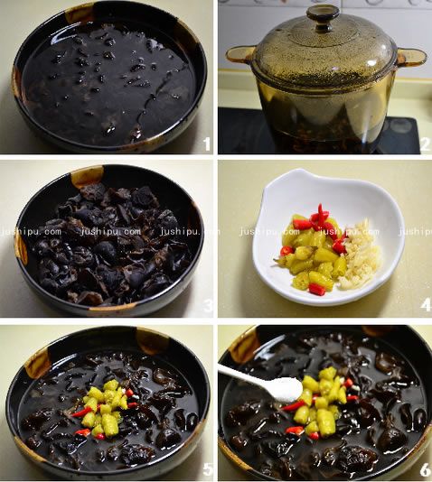 爽口木耳的做法 www.sk010.cn