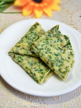 早餐 韭菜煎餅的做法 早餐 韭菜煎餅的做法