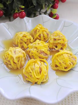 云絲丸子的做法 云絲丸子的做法