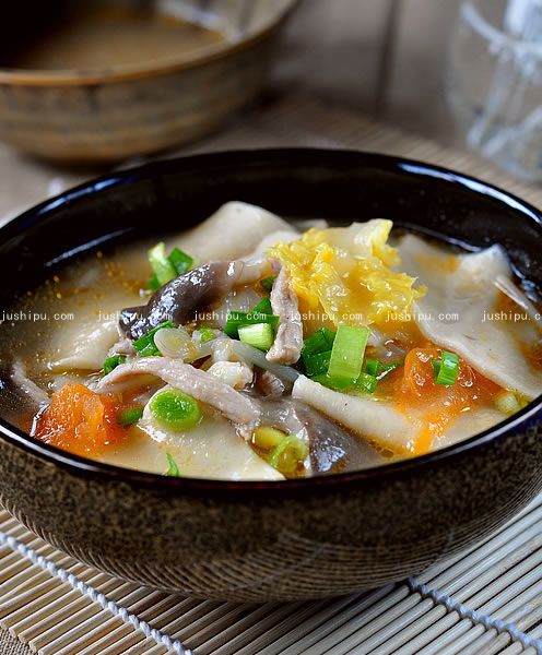 雜燴面片的做法 www.sk010.cn