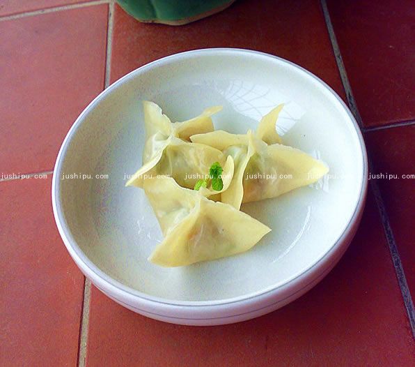 苦瓜餃子的做法 www.sk010.cn