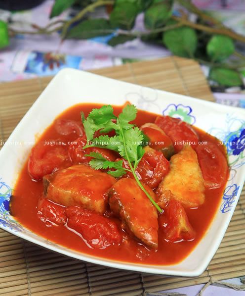 番茄煮銀鱈魚的做法 www.sk010.cn