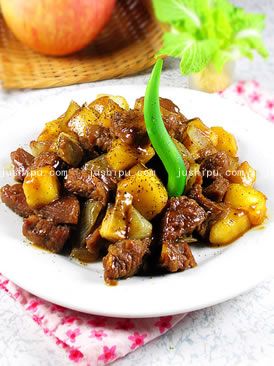 黑椒蘋果牛肉粒的做法 黑椒蘋果牛肉粒的做法