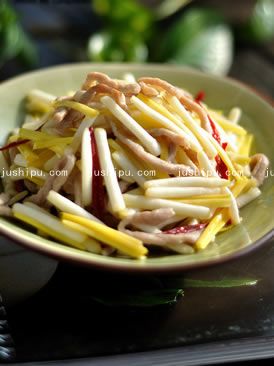 肉絲蒜黃的做法 肉絲蒜黃的做法