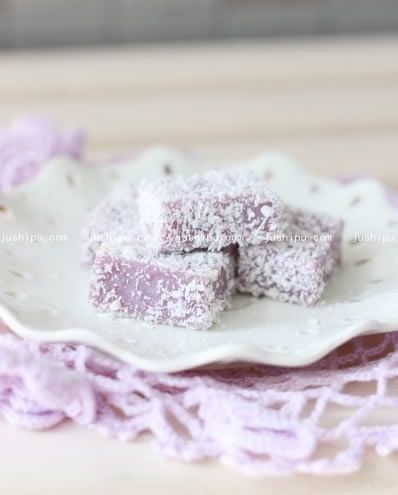 紫薯涼糕的做法 www.sk010.cn