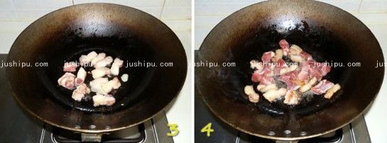 水蘿卜燒肉的做法 www.sk010.cn