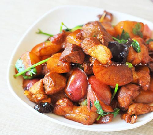 水蘿卜燒肉的做法 www.sk010.cn