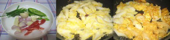 蛋煎豬腸粉的做法 www.sk010.cn