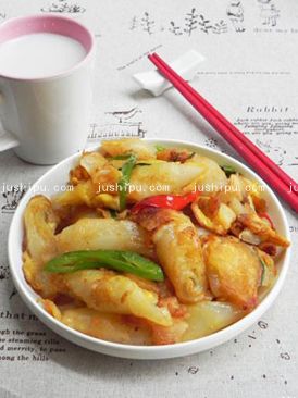 蛋煎豬腸粉的做法 蛋煎豬腸粉的做法