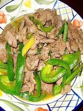 家常菜 青椒牛肉的做法 家常菜 青椒牛肉的做法