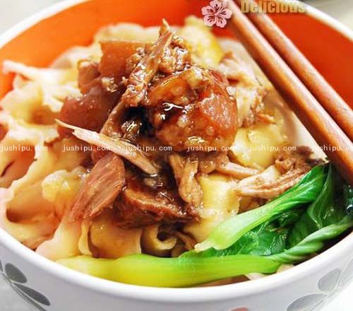 臘汁肉拌面的做法 www.sk010.cn