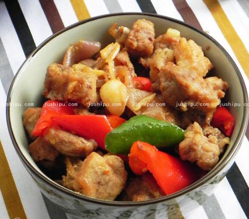 紅蔥頭砂鍋焗排骨的做法 www.sk010.cn