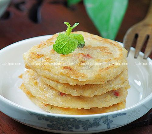 雞茸豆腐餅的做法 www.sk010.cn