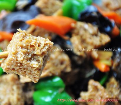 素味三色燒肉的做法 www.sk010.cn