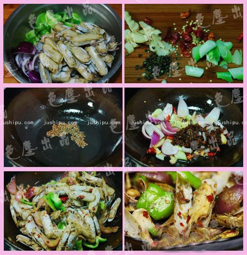 麻辣蟶子的做法 www.sk010.cn