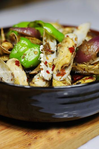 麻辣蟶子的做法 www.sk010.cn