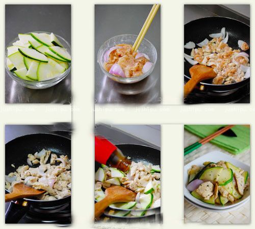 南瓜雞片的做法 www.sk010.cn