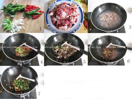 鮮辣孜然雞胗的做法 www.sk010.cn