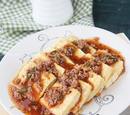 澆汁煎豆腐的做法 www.sk010.cn