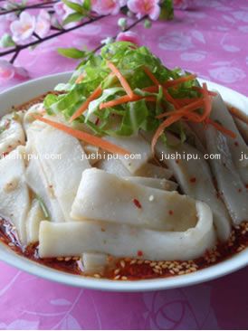 正宗米皮的做法 正宗米皮的做法