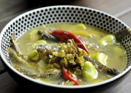泥鰍雪菜蠶豆湯的做法 泥鰍雪菜蠶豆湯的做法