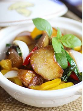 宴客素菜 三杯杏鮑菇的做法 宴客素菜 三杯杏鮑菇的做法