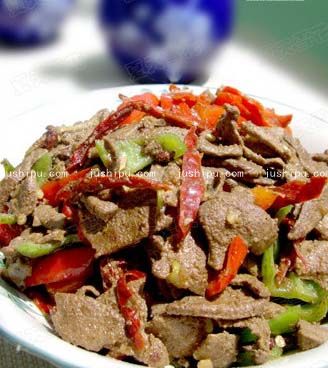 下飯菜 溜肝尖的做法 下飯菜 溜肝尖的做法